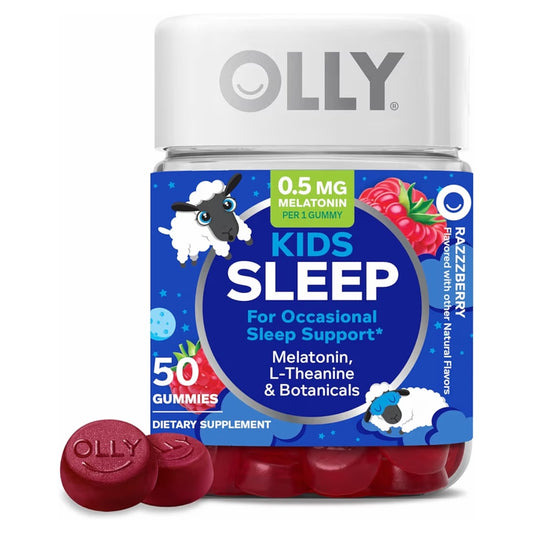 KIDS SLEEP: Gomitas Olly Frambuesa Razzzberry x50 Unidades