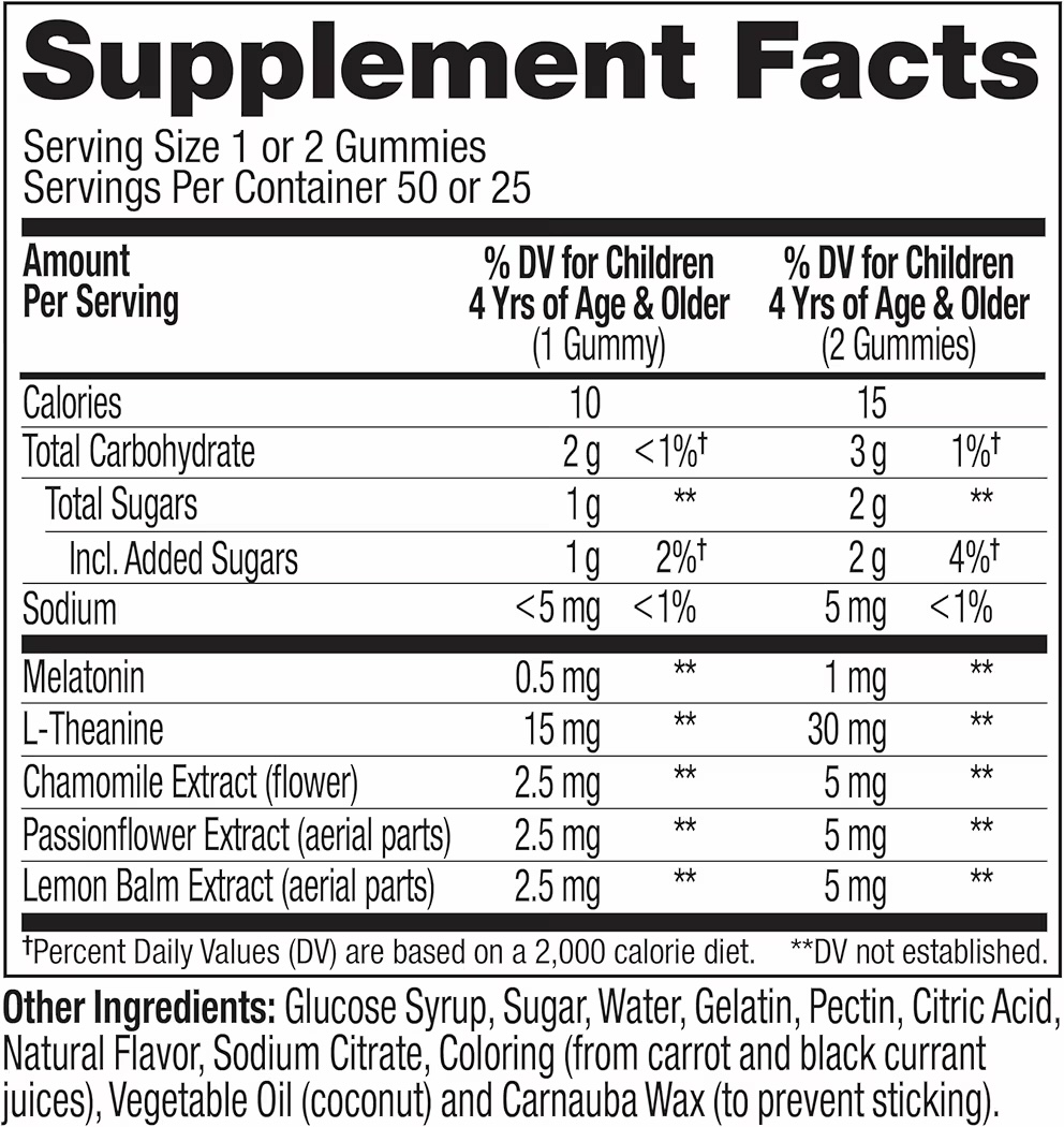 KIDS SLEEP: Gomitas Olly Frambuesa Razzzberry x50 Unidades