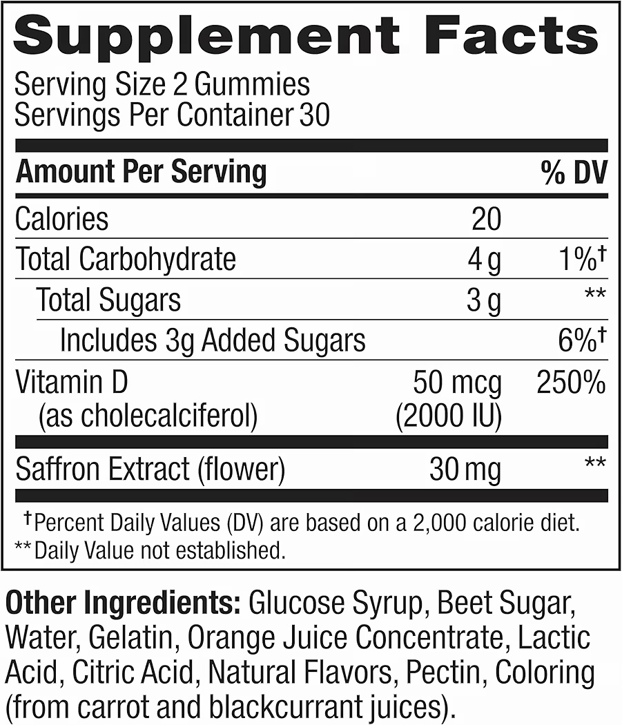 MOOD BALANCE: Gomitas Olly Hello Happy Tropical Zing x60 Unidades