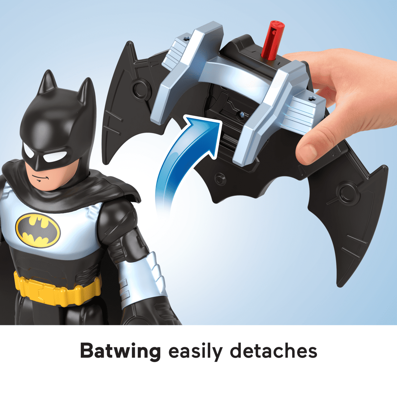Figura Batman XL Imaginext DC Super Friends Batglider