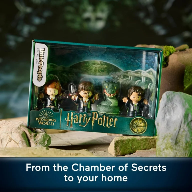 Set Figuras Little People Harry Potter y La Cámara de los Secretos