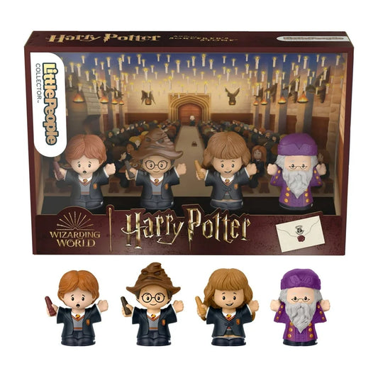 Set Figuras Little People Harry Potter y La Piedra Filosofal