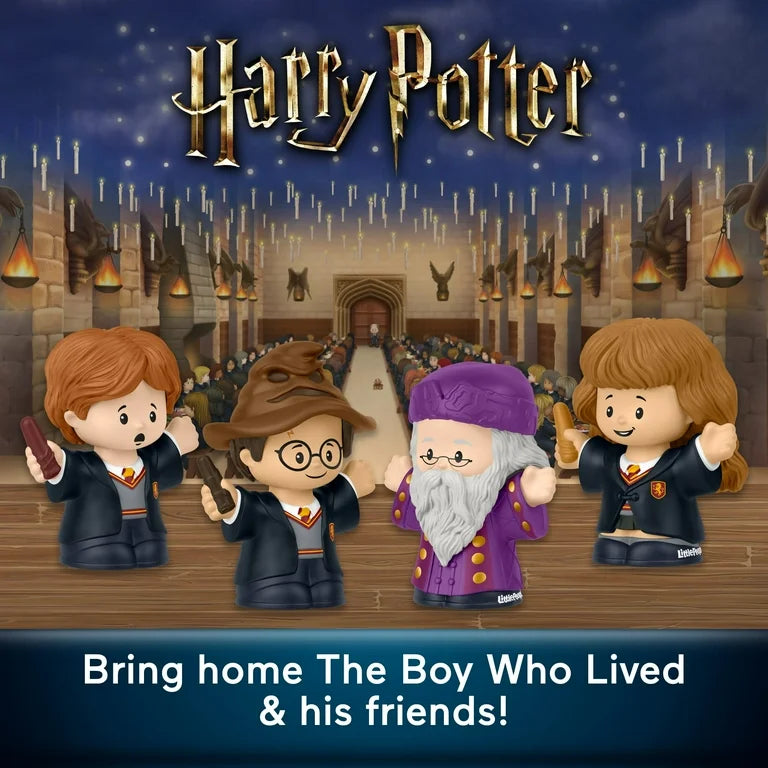 Set Figuras Little People Harry Potter y La Piedra Filosofal