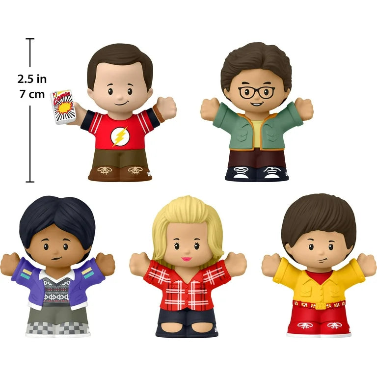 Set Figuras Little People The Big Bang Theory TV Show