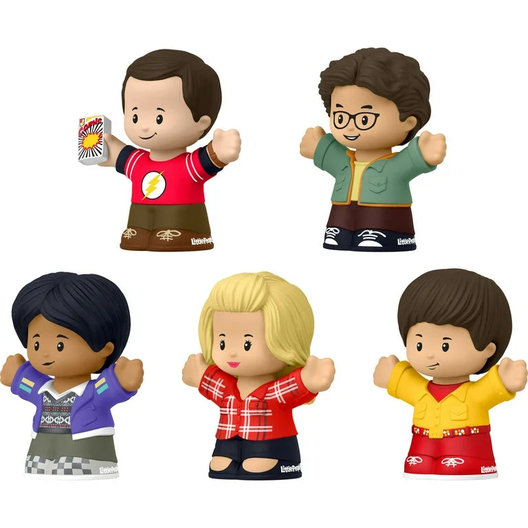 Set Figuras Little People The Big Bang Theory TV Show