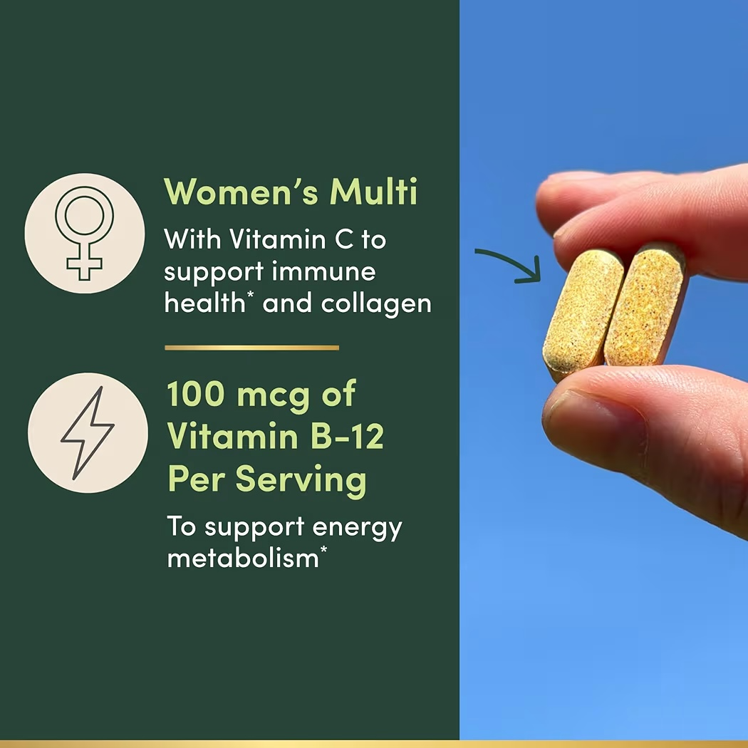 WOMEN’S MULTI: Cápsulas Nature’s Bounty High Potency x120 Unidades