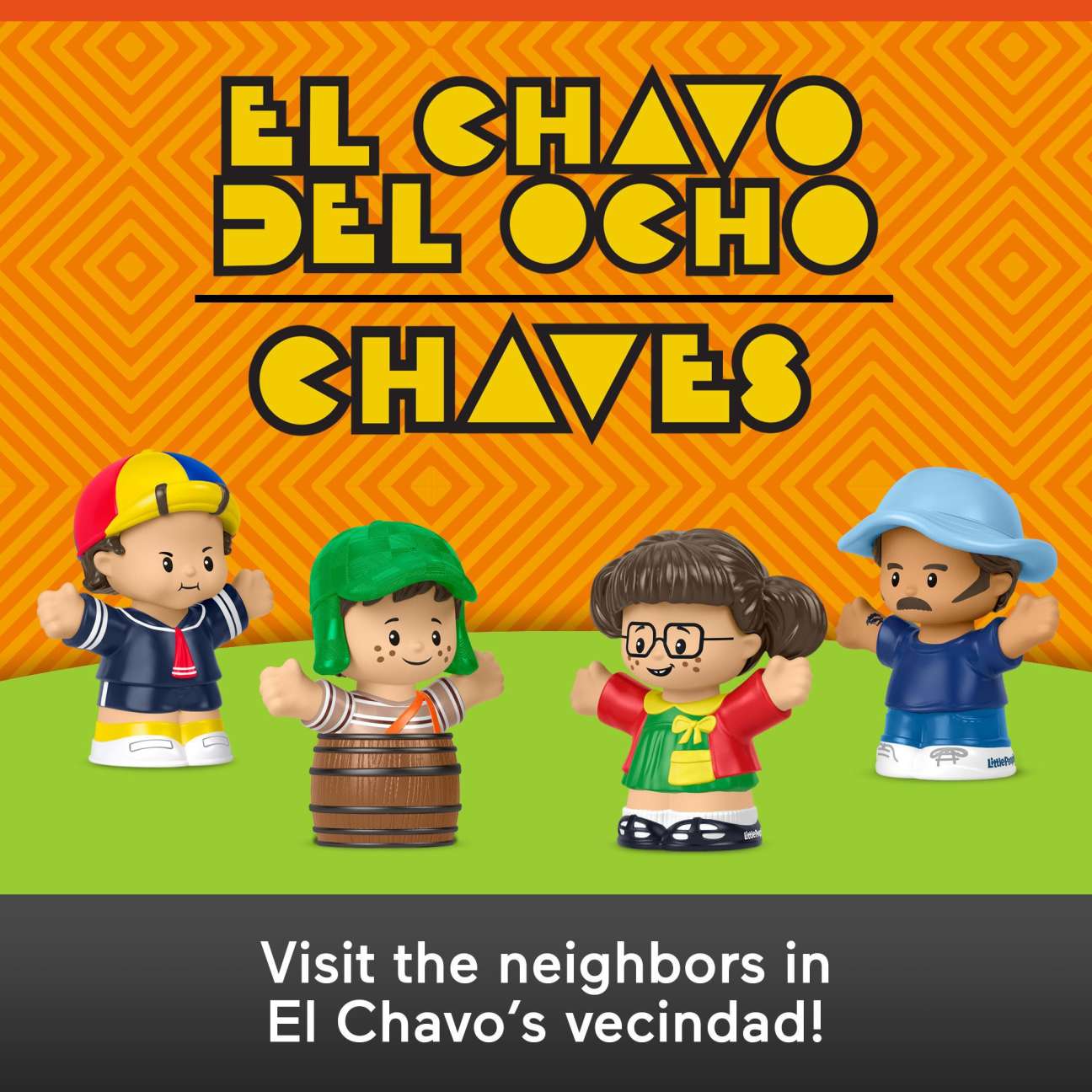 Set Figuras Little People El Chavo