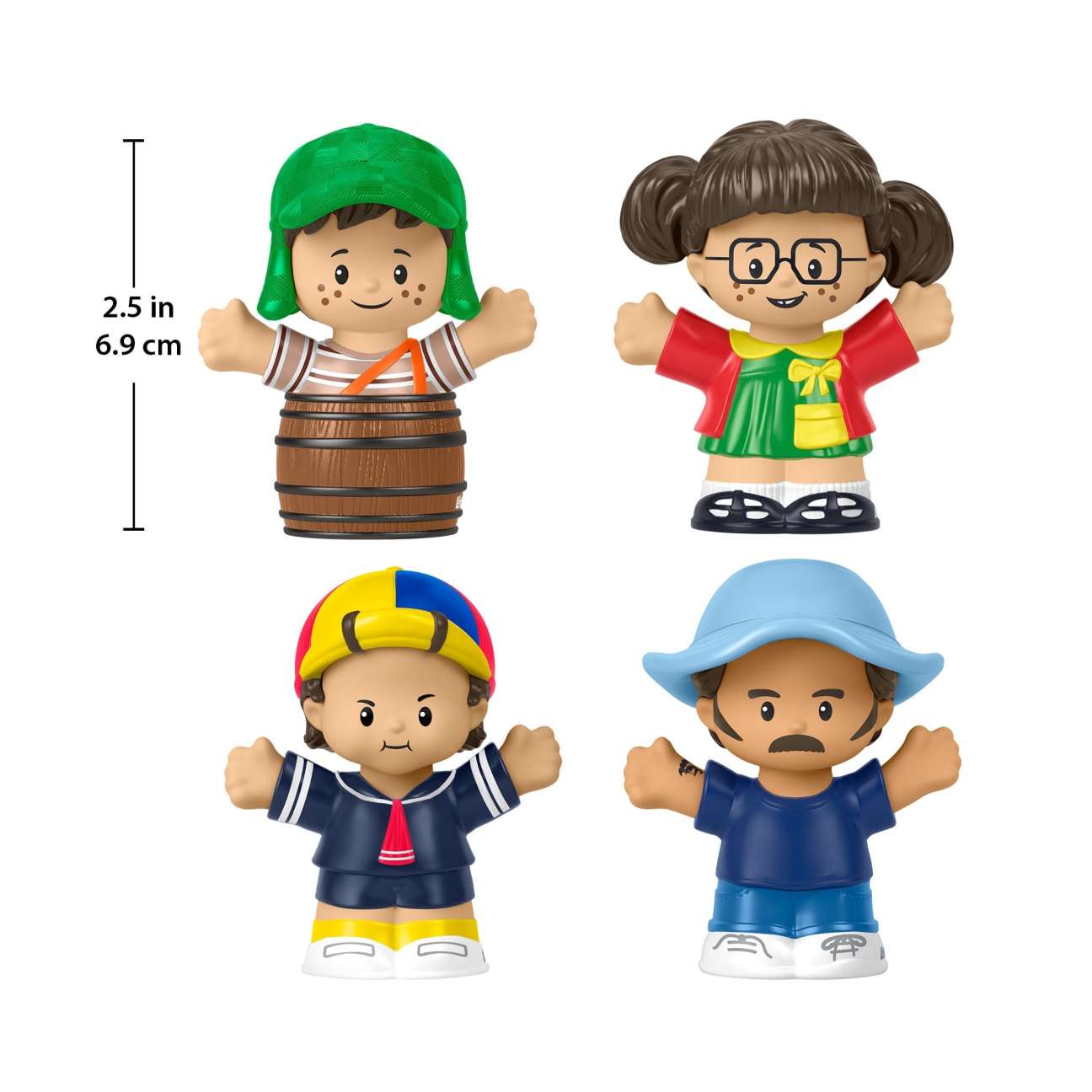 Set Figuras Little People El Chavo