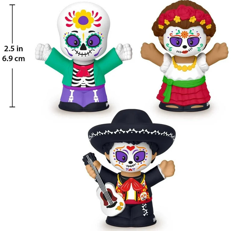 Set Figuras Little People Día de Muertos Mexico