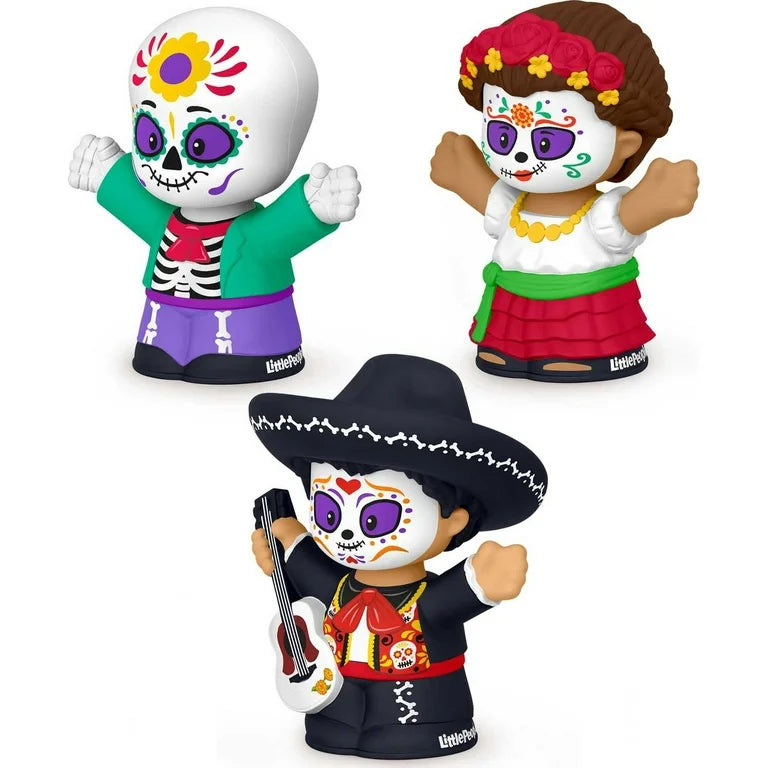 Set Figuras Little People Día de Muertos Mexico
