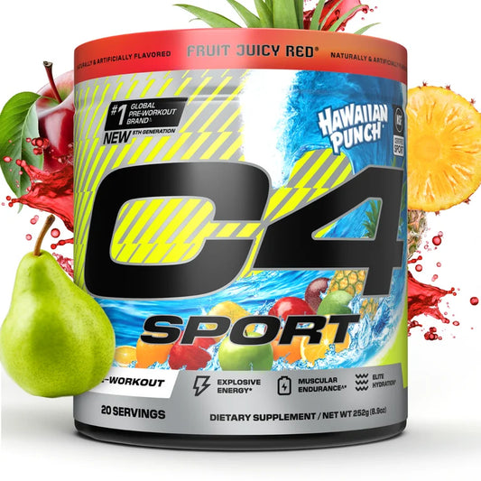 Suplemento Pre-Entreno C4 Sport Hawaiian Punch 252g
