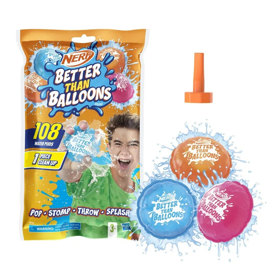Nerf Pack x108 Mejor Que Globos Better Than Balloons
