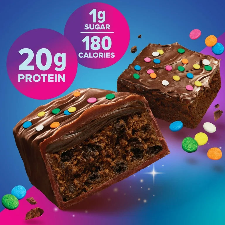 Barras Proteína Pure Protein Galactic Brownie Gluten Free x4 Unidades - 200g