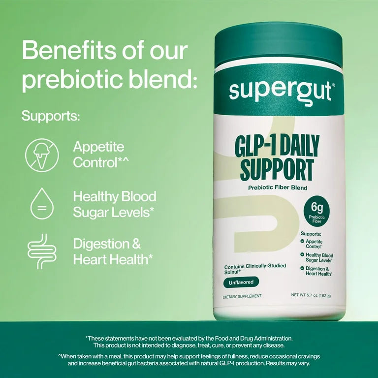 Fibra Prebiótica Sin Sabor Supergut GLP-1 Daily Support 162g