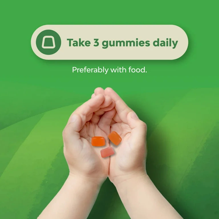 KIDS DIGESTIVE HEALTH: Gomitas Fibra Nature’s Craft Orange & Mixed Berry x60 Unidades