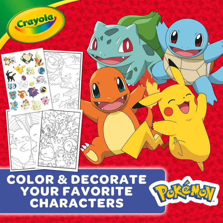 Block Crayola Pokemon para Colorear