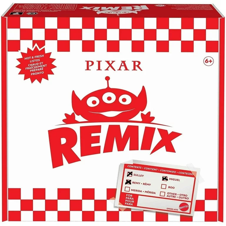 Disney Pixar Toy Story Alien Remix x3: Sulley, Miguel, Remy