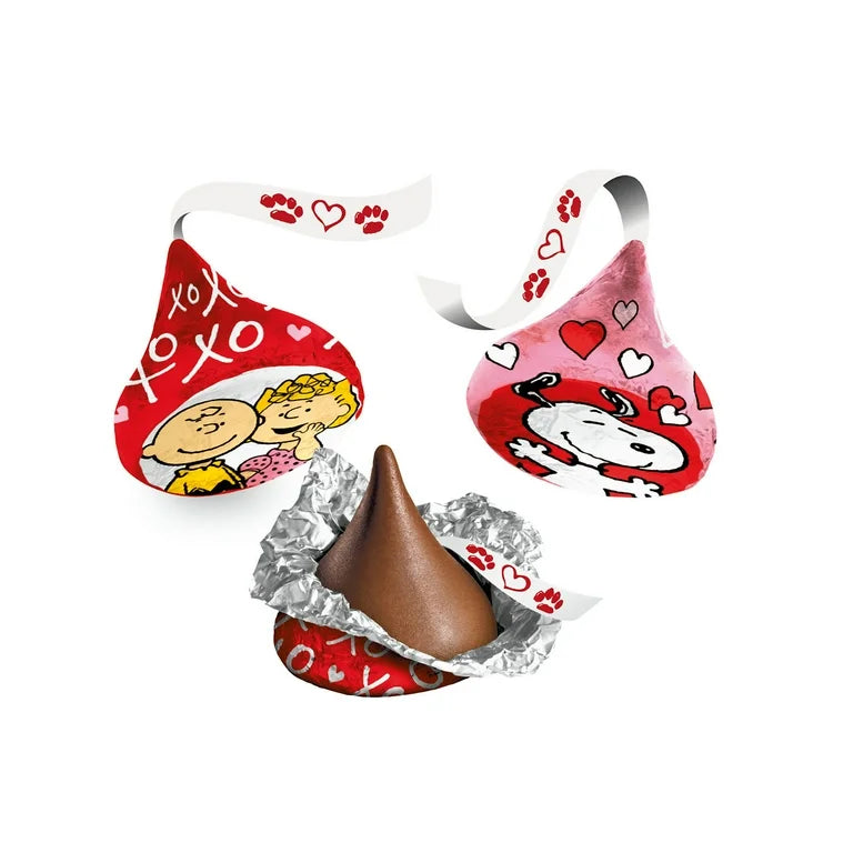 VALENTINE: Chocolates Hershey’s Kisses Snoopy & Friends Corazón 184g