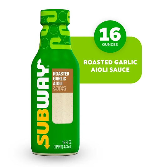 Salsa Alioli Subway Ajo Asado 473 mL