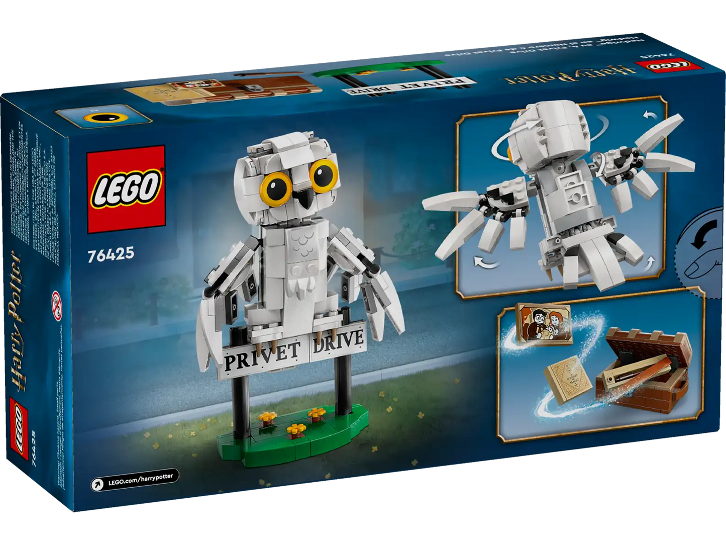 Set Lego Harry Potter Búho en 4 Private Drive