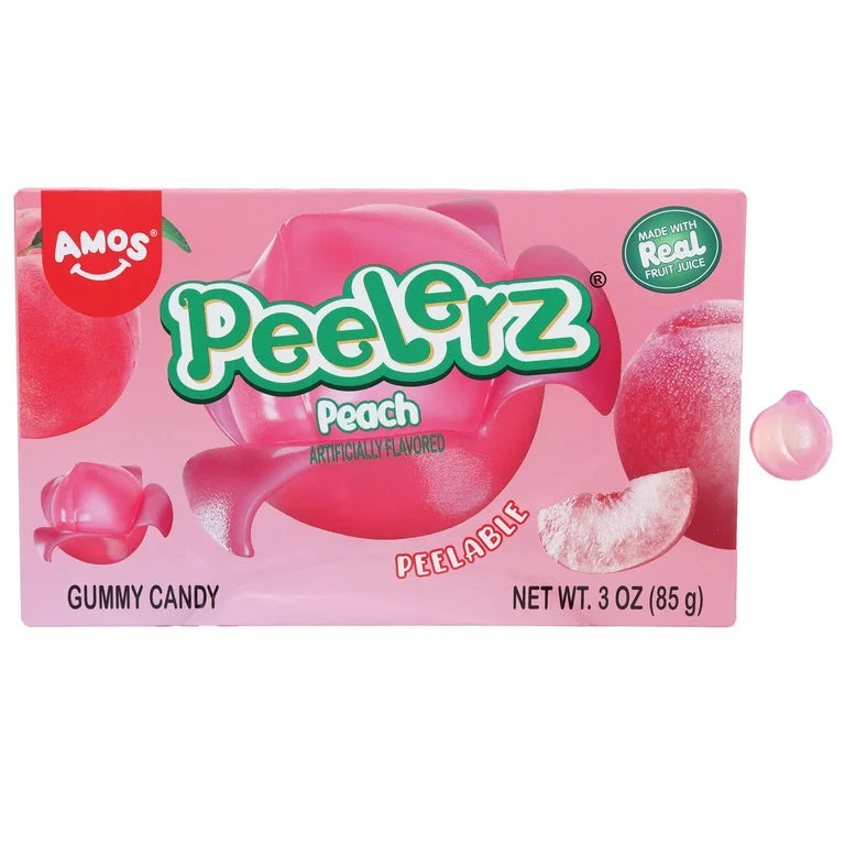 Gomitas Durazno Pelables Amos Peelerz 85g