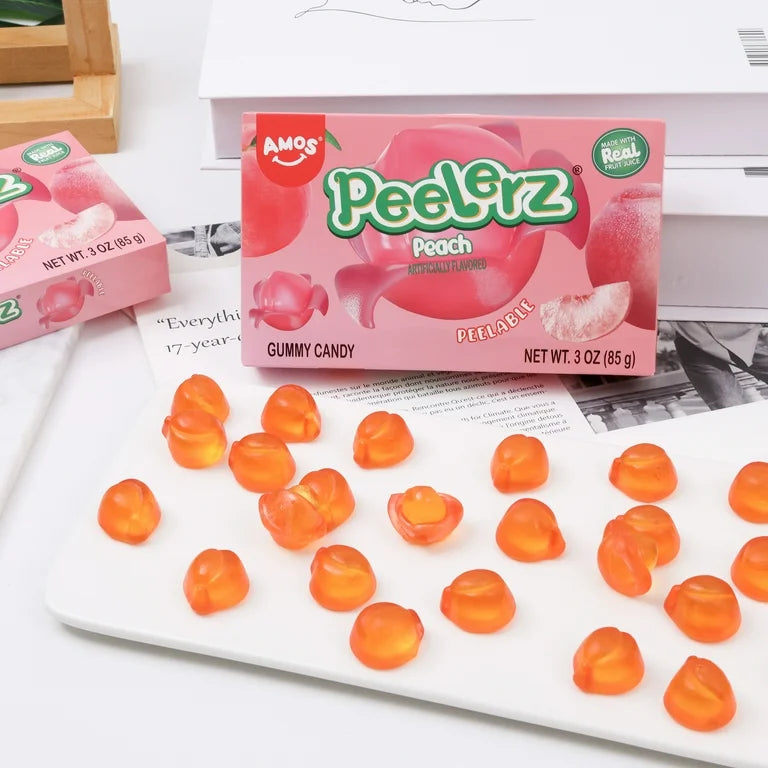 Gomitas Durazno Pelables Amos Peelerz 85g