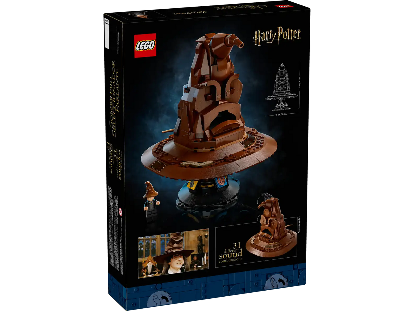 Set Lego Harry Potter Sombrero Seleccionador Parlante