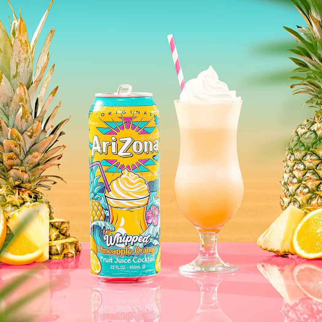 Jugo AriZona Whipped Pineapple Orange 650 mL