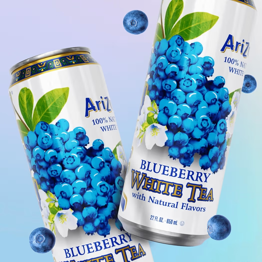 Té AriZona Blueberry White Tea 650 mL