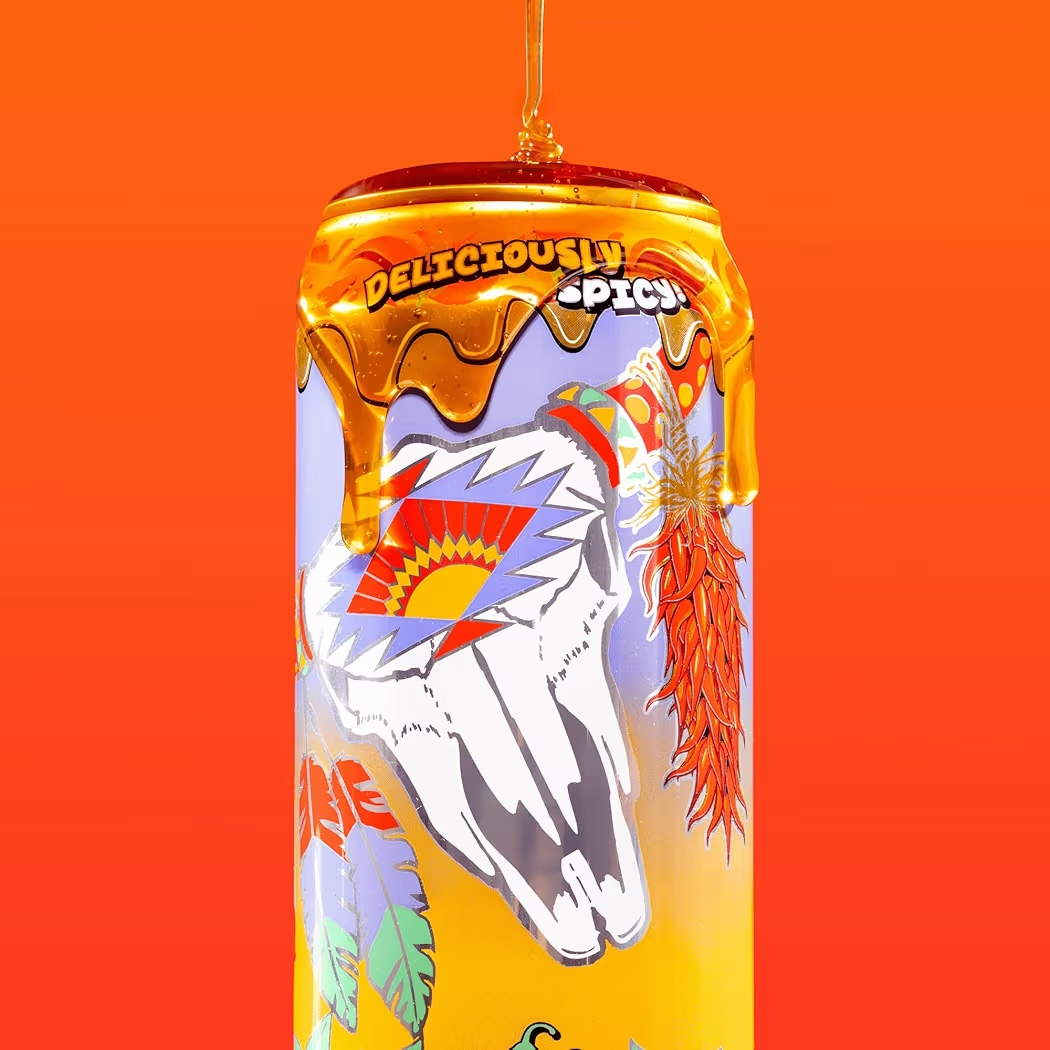 Jugo AriZona Spicy Mucho Mango Mike’s Hot Honey 650 mL