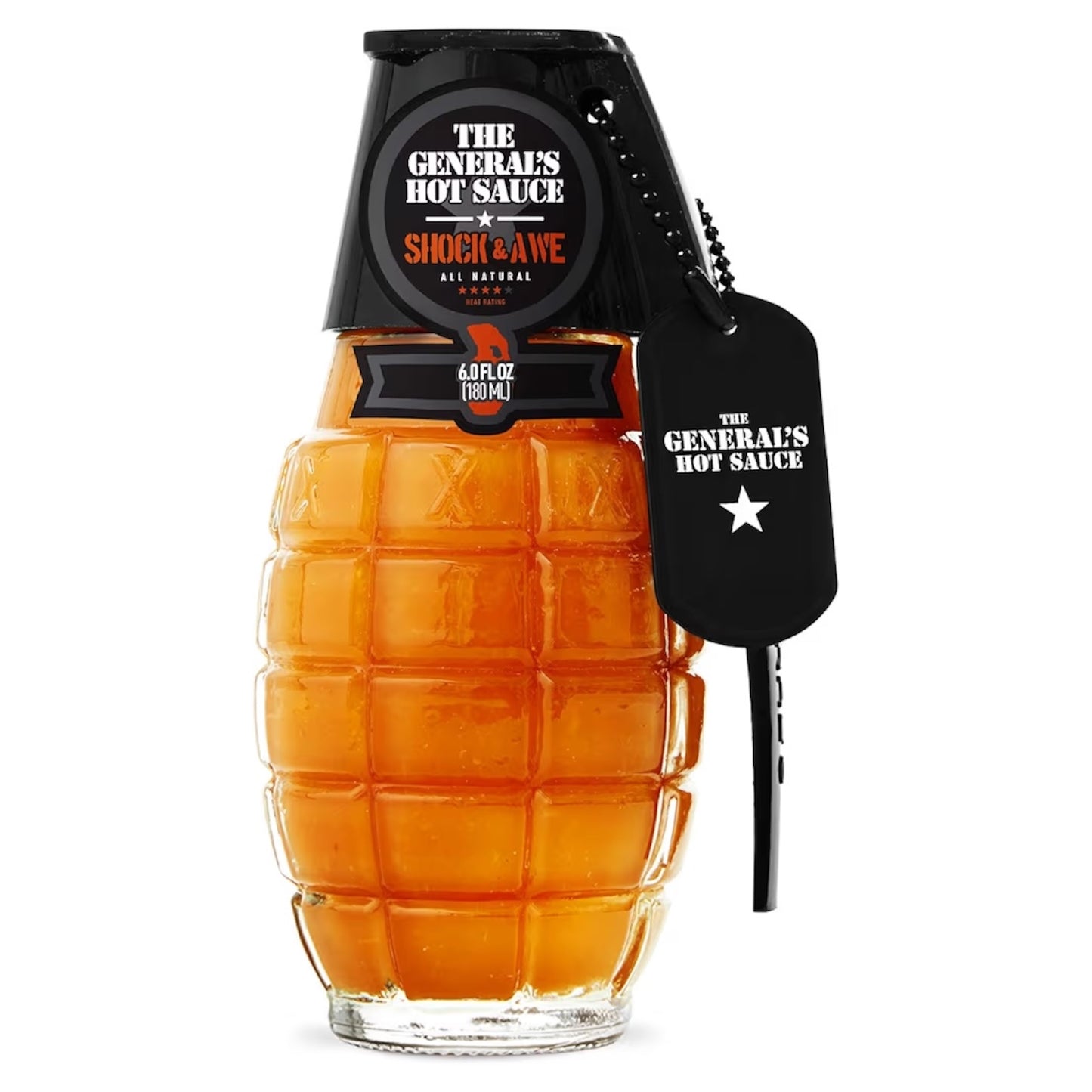 Salsa Picante The General’s Hot Sauce Shock & Awe 180 mL