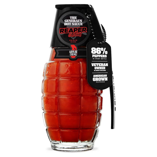 Salsa Picante The General’s Hot Sauce Reaper Actual 180 mL