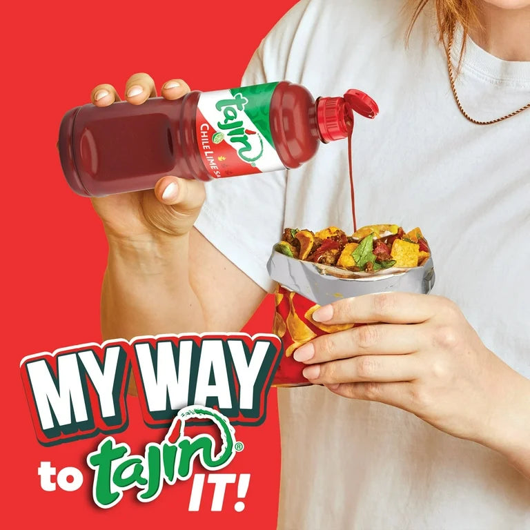 Salsa Picante Tajín Chile Lime Tamaño Grande 455 mL