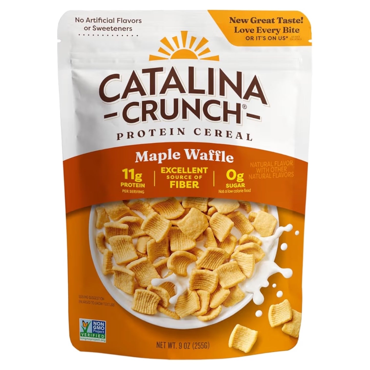 Cereal Proteico Sin Azúcar Catalina Crunch Maple Waffle 255g