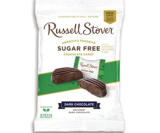 Chocolates Russell Stover Sin Azúcar Dark Chocolate 42g
