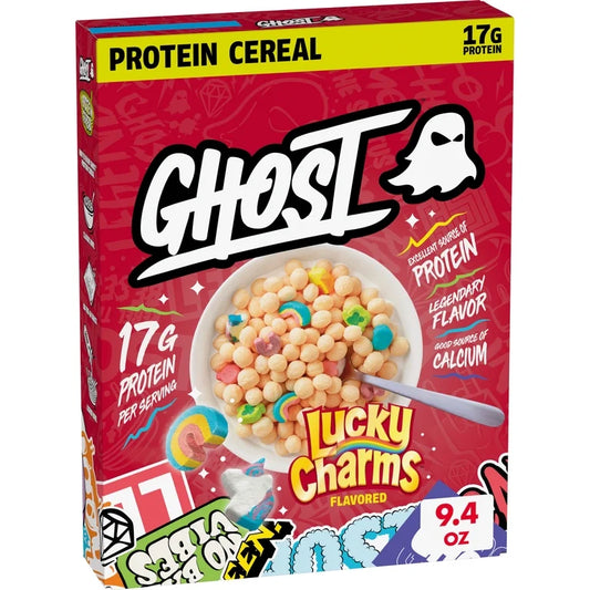Cereal Proteico Ghost Lucky Charms Marshmallows 266g