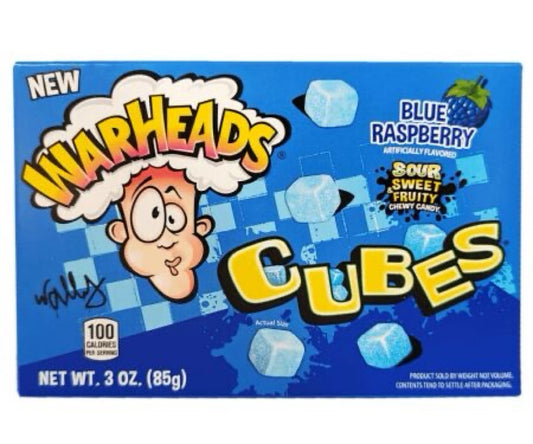 Warheads Cubes Blue Raspberry 113g
