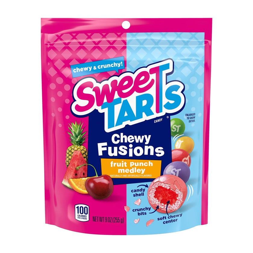 Gomitas Sweet Tarts Chewy Fusions 255g