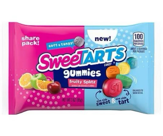 Gomitas Sweet Tarts Frutales Fruity Splitz 85g