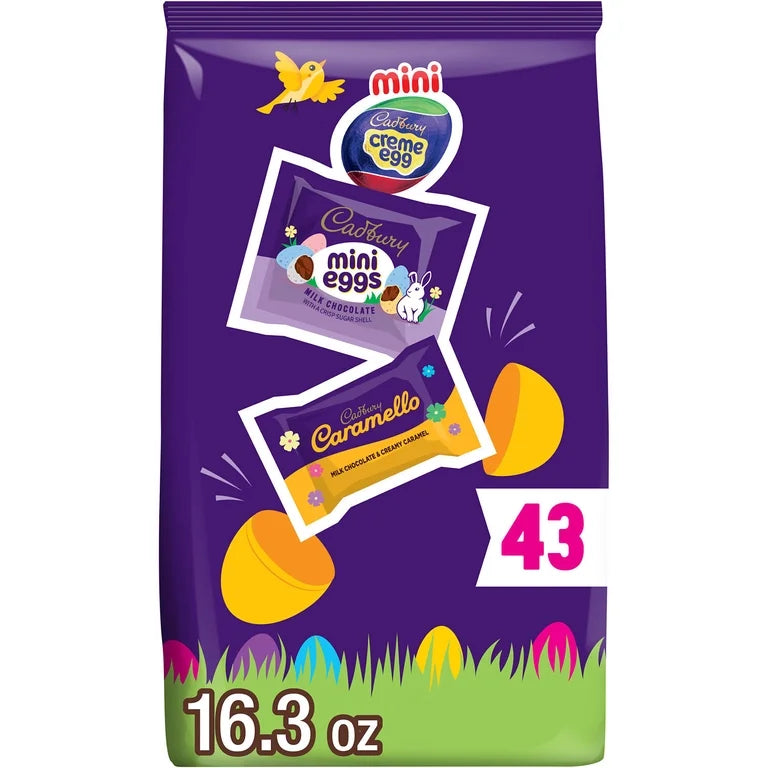 Chocolates Cadbury Pascua Surtidos x43 Unidades - 462g
