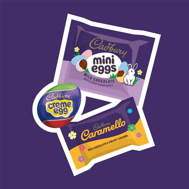 Chocolates Cadbury Pascua Surtidos x43 Unidades - 462g