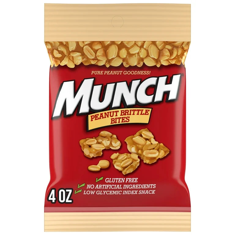 Bocaditos Maní Munch Peanut Brittle Bites 113g