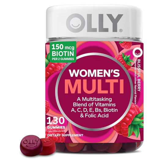 WOMEN’S MULTI: Gomitas Olly Multivitaminas Blissful Berry x130 Unidades