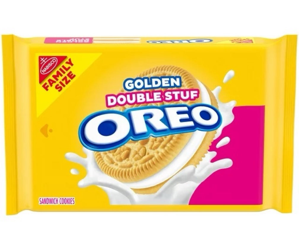 Oreo Golden Double Stuf Tamaño Grande 397g