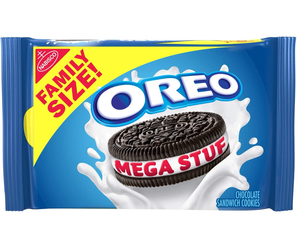 Oreo Mega Stuf Tamaño Familiar 498g