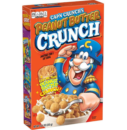 Cereal Capitan Crunch Mantequilla de Maní 355g