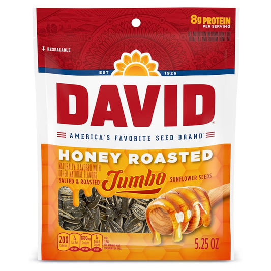 Semillas Girasol David Honey Roasted Jumbo 148g