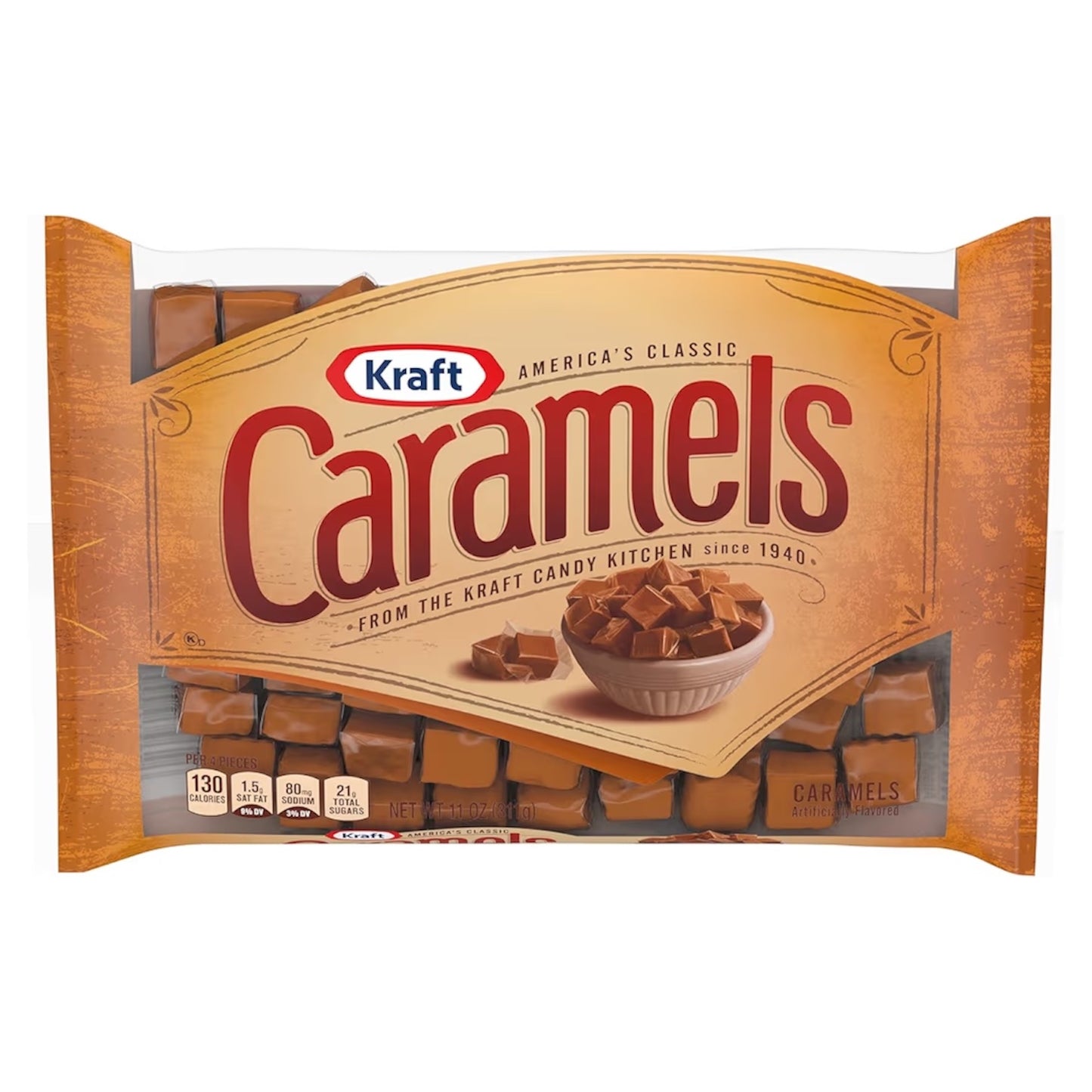 Caramelos Kraft Original Tamaño Grande 311g