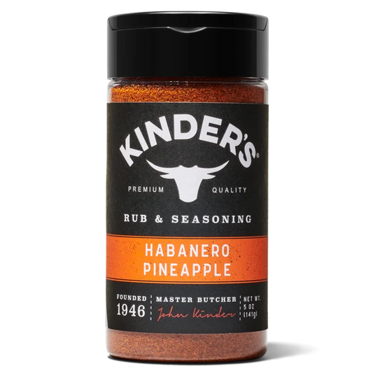 Condimento Kinder’s Habanero Pineapple Premium Quality Tamaño Grande 141g