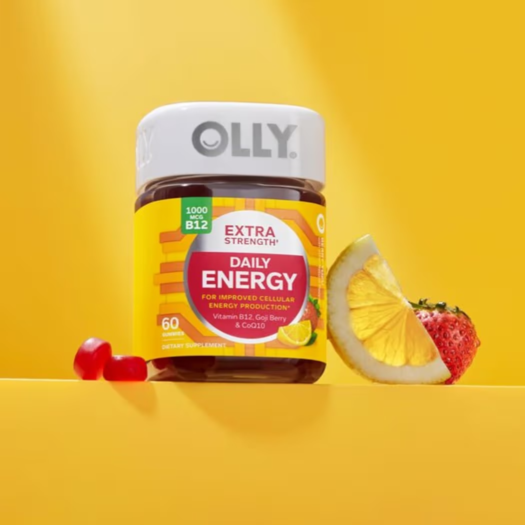 DAILY ENERGY: Gomitas Olly Berry Yuzu Extra Fuerte x60 Unidades